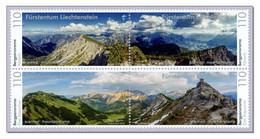 Liechtenstein 2022 Gebirgspanorama Mountains Berge Montagnes Panorama MNH ** - Nuevos