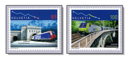 Switzerland 2006 100years Simplon Tunnel Train Railroad Mountains Bridge Brücke  MNH **56 - Unused Stamps
