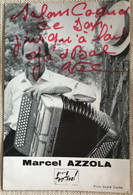 Invitation Bal Marcel Azzola Accordeon -disque Festival Chansons Commandeur Art & Lettre Victoire Musique Musicien JBrel - Cantantes Y Músicos