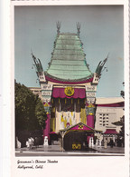 A16153 - CHINESSE THEATRE HOLLYWOOD CALIFORNIA  POSTCARD  USED  1970 - Los Angeles