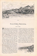 A102 1151 Eugen Von Jagow Frankreich Baseorte Trouville Étretat Artikel / Bilder 1892 !! - Andere & Zonder Classificatie