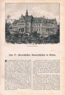 A102 1157 Brünn Österreich IV. Bundesschießen Brno Artikel / Bilder 1892 !! - Sonstige & Ohne Zuordnung