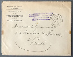 Belgique Cachet LE HAVRE (SPECIAL) 14.2.1916 Sur Enveloppe Officielle - (C2067) - Autres