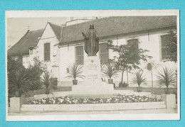 * Sleidinge - Sleydinge (Evergem - Oost Vlaanderen) * (Carte Photo - Fotokaart) Kerk, Church, église, Statue Jesus - Evergem