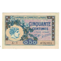 France, Paris, 50 Centimes, 1920, SUP, Pirot:97-31 - Chambre De Commerce