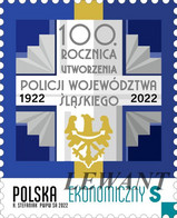 2022.06.09. 100th Anniversary Of The Establishment Of The Silesian Voivodeship Police - MNH - Unused Stamps