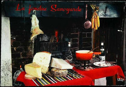 ►  CPSM Recette La Fondue Savoyarde - Recettes (cuisine)