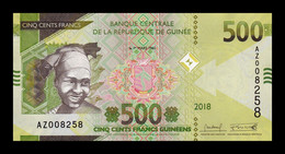 Guinea 500 Francs 2018 Pick 52r Replacement SC UNC - Guinée