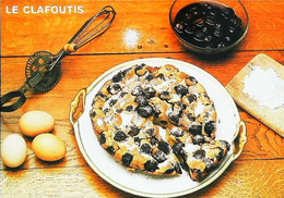 ►  CPSM Recette Clafoutis Cerises - Recettes (cuisine)