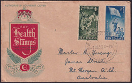 1953 New Zealand, Buy Health Stamps For Children's Health Camps And Scout & Guide FDC (**) - Lettres & Documents