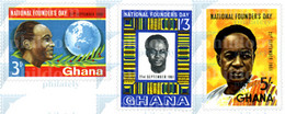 262274 MNH GHANA 1961 DIA DEL FUNDADOR - Ghana (1957-...)