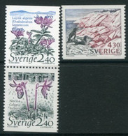 SWEDEN 1989 National Parks MNH / **.  Michel 1566-68 - Ungebraucht