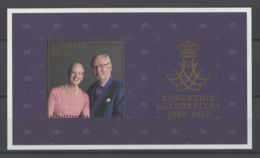 Denmark - 2017 Queen Margrethe II Block MNH__(TH-1399) - Blocchi & Foglietti