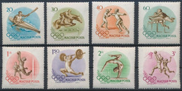 1956 Hungary 1472-1479 1956 Olympic Games In Melbourne 5,00 € - Ete 1956: Melbourne