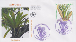 Enveloppe  FDC  1er  Jour    MAYOTTE    Les   Epiphytes   Du   BENARA     2010 - Autres & Non Classés