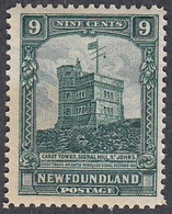 Newfoundland, Scott #152, Mint Never Hinged, Cabot's Tower, Issued 1928 - 1908-1947