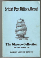 British Post Office Abroad - The Glassco Collection (1969) - Catalogues For Auction Houses