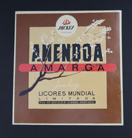 Portugal Etiquette Ancienne Amêndoa Amarga Jockey Liqueur Amande Amère Label Bitter Almond Jockey Label - Alcoli E Liquori