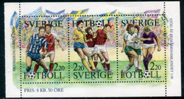 SWEDEN 1988 Stamp Day: Football MNH / **.  Michel 1505-07 - Nuevos