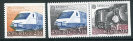 SWEDEN 1988 Europa: Transport. MNH / **.  Michel 1501-03 - Ungebraucht