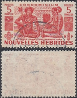Nouvelles Hebrides 1953 (Clolonies Françaises)-  Timbre Oblitéré. Mi Nr. 162. Yv Nr.: 154 Pas Commun..  (EB) DC-10983 - Other