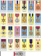 AK44 - SERIE CARTES GLENGETTIE - MEDALS OF THE WORLD - MEDAILLES ET DECORATIONS - United Kingdom