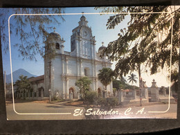 Postcard Izalco Church 2013 - El Salvador