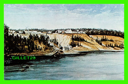 TROIS-RIVIÈRES, QUÉBEC - LES FORGES DU SAINT-MAURICE SUR LA RIVIÈRE SAINT-MAURICE EN 1842 - TRANS-QUÉBEC - CIRCULÉE 1986 - Trois-Rivières