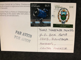 Postcard La Palma In Chalatenango 2012 ( Astronomy Stamps ) - El Salvador