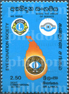 302051 MNH SRI LANKA 1982 LIONS CLUB - Sri Lanka (Ceilán) (1948-...)