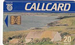 IRELAND - Cottage(matt Surface, Blue Logo On Reverse), Chip SC4(gold), No CN, Used - Irlanda