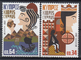 Cyprus.2022.Europa CEPT.Stories And Myths.set 2 ST MNH - 2022
