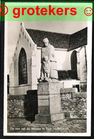 KATWIJK AAN ZEE Monument Bij De Oude Kerk – De Zee Zal De Dooden In Haar Wedergeven 1950 - Katwijk (aan Zee)