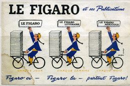 Buvard  Journal Le Figaro Et Ses Publications - J