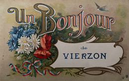 Vierzon - Souvenir Et Un Bonjour De La Commune - Vierzon