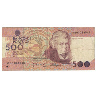 Billet, Portugal, 500 Escudos, 1992-02-13, KM:180d, TB - Portugal