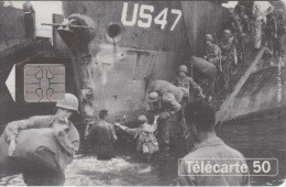 Telefoonkaart 1944 1994  Landings And The Liberation De La France    50 ème Anniversaire - Esercito