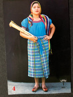 Postcard Typical Costume Nahuizalco  2012 - El Salvador
