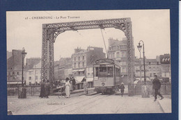 CPA [50] Manche > Cherbourg Tramway Non Circulé - Cherbourg