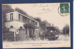 CPA [76] Seine Maritime > Bonsecours Tramway Circulé - Bonsecours