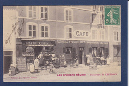 CPA [88] Vosges > Xertigny Commerce Shop Devanture Magasin Circulé - Xertigny