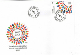 Year 2022  - Czech Republic - Presidency European Union - FDC