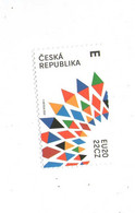 Year 2022  - Czech Republic - Presidency European Union,1 Stamp, MNH - Nuovi