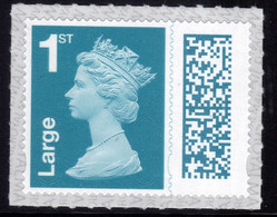 GB 2022 QE2 1st Large Letter Marine Turquoise New Barcoded Machin Umm ( L1342 ) - 2021-…