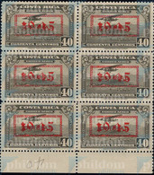 665850 MNH COSTA RICA 1945 SOBREIMPRESO 1945 - Costa Rica