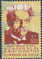 665435 MNH CHILE 1975 CENTENARIO DEL NACIMIENTO DEL DR. ALBERT SCHWEITZER - Chile
