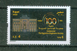 EGYPT / 2020 / THE EGYPTIAN ENGINEERS SOCIETY ; 100 YEARS / FACULTY OF ENGINEERS / CAIRO UNIVERSITY / ENGINEERS KHAN - Ungebraucht