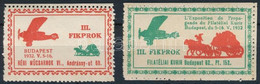 1932 III. Philprok 2 Klf Légiposta Levélzáró / Labels - Unclassified