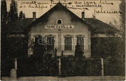 T2/T3 1921 Balatonboglár, Teréz Villa (EK) - Unclassified