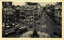 T2/T3 1957 London, Piccadilly Circus (small Tear) - Unclassified